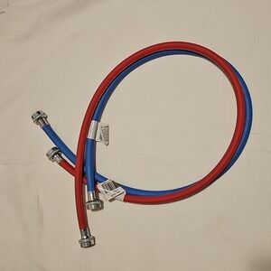 Hot And Cold Rubber Washing Machine Hoses Tote D